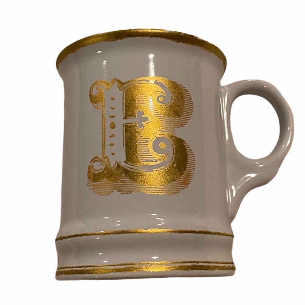 William Sonoma E Mug 14 Oz Coffee Cup